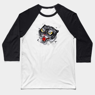 Tiger, old school tattoo Baseball T-Shirt